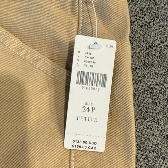 Delaney Crop Clean-seamed High-rise Wide Leg Jeans - Picture 3 of 6